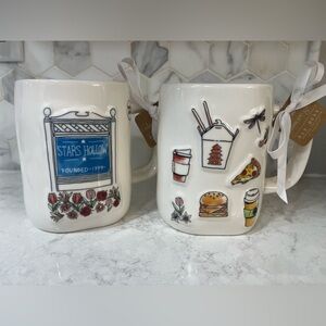 Rae Dunn Gilmore Girls Stars Hollow Mug Set - Set of 2